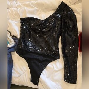 Lulus black bodysuit